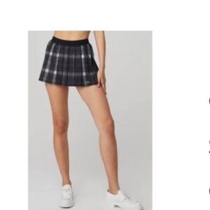 ALO Yoga Legacy Plaid Varsity Skirt